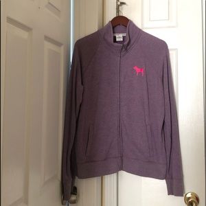 Pink Victoria’s Secret full zip jacket